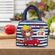 Lunch Bag Insulated Cooler, Thermal Leak-Proof Lunch Box Tote, Waterproof Foldable Food Organizer for Kids School Travel Picnic Beach (Multicolor) - image 4