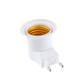 Light Socket E27 - Lamp Holder Adapter Plug with On/Off Switch, 2 Pin Converter Power Extension Socket, Child Safety For Home, Office & Travel (1) - image 1