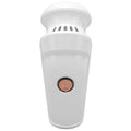 Callus Remover for Feet, Foot File with Removable Roller Head, Compact Pedicure Tool for Dry Hard Skin on Heels and Soles, WG-106, White - image 1