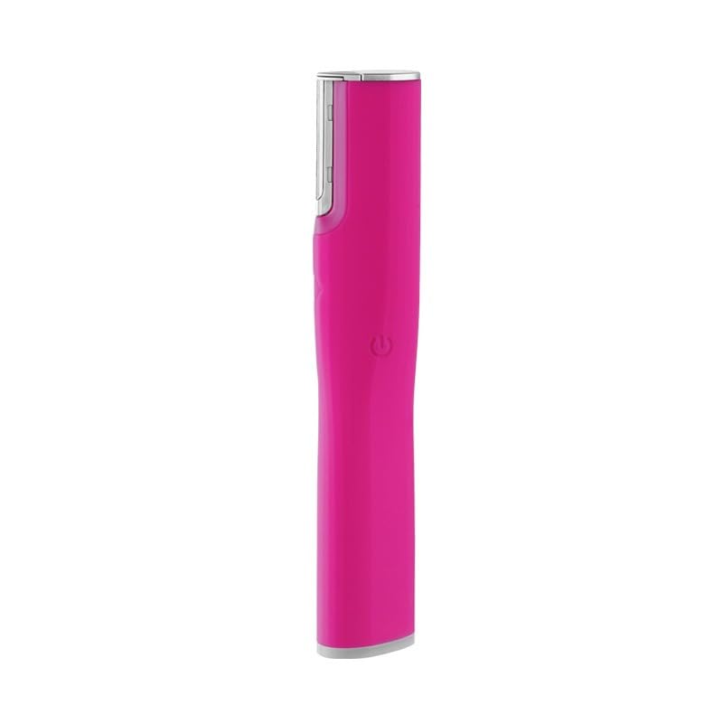 Facial Hair Remover for Women, USB-C Rechargeable Sonic Electric Shaver with 2 Speeds for Face, Arms, Legs and Bikini Line, Portable Body Grooming Tool, LY-T01-A (Dark Pink) - image 1