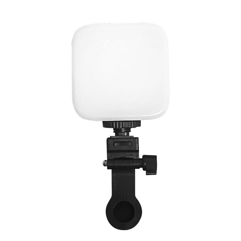 Selfie Light for Phone, Rechargeable Clip-On LED Video Light with 3 Lighting Modes, Adjustable 3000-6500K Portable Fill Light for Laptop, Video Calls, Makeup, Photos and Vlogging, M-88 - image 1