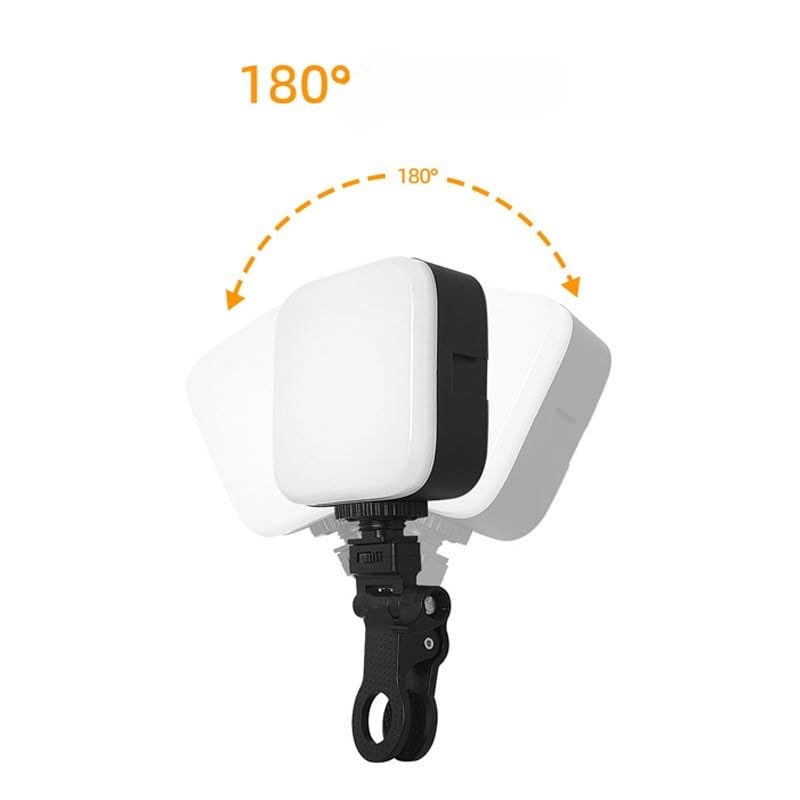 Selfie Light for Mobile with Clip, LED Video Light, 3 Brightness Modes, 3000-6500K, Rechargeable Portable for Phone, Laptop, Video Shooting, M-88 - image 4