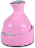 Electric Scalp Massager with 4 Kneading Heads and 4 Speed Modes, Handheld Portable Head and Body Massage Device for Scalp, Neck, Shoulders and Relaxation (Pink) - image 1
