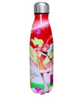 Water Bottle 500ml - Stainless Steel Vacuum Insulated Double Wall Leak Proof for Hot & Cold Drinks, BPA Free, Motivational Drinking Bottle for Gym, Travel, Office & Outdoor (Red Tinker Bell) - image 1
