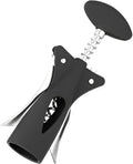 Winged Corkscrew Wine Opener - Manual Bottle Opener Corkscrew with Wing Handle, Heavy Duty Stainless Steel Cork Openers for Party, Bar Tools & Home, Bar Accessories, XD-84 - image 1