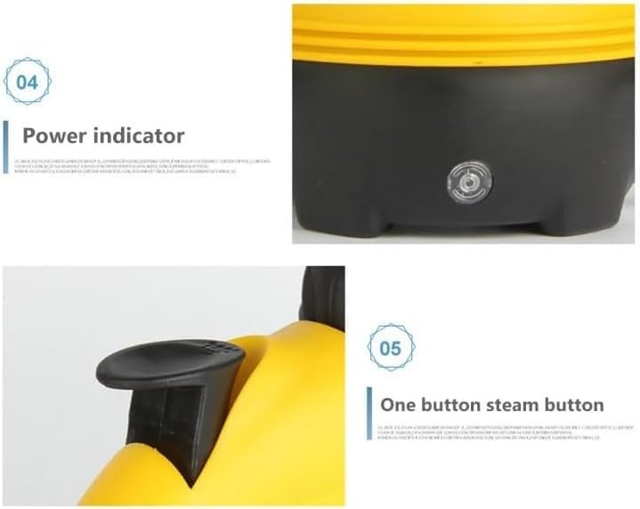 Steam Cleaner 1000W Handheld High Pressure - Multi Purpose with Accessories, Safety Lock for Home, Kitchen, Bathroom and Sofa - image 6