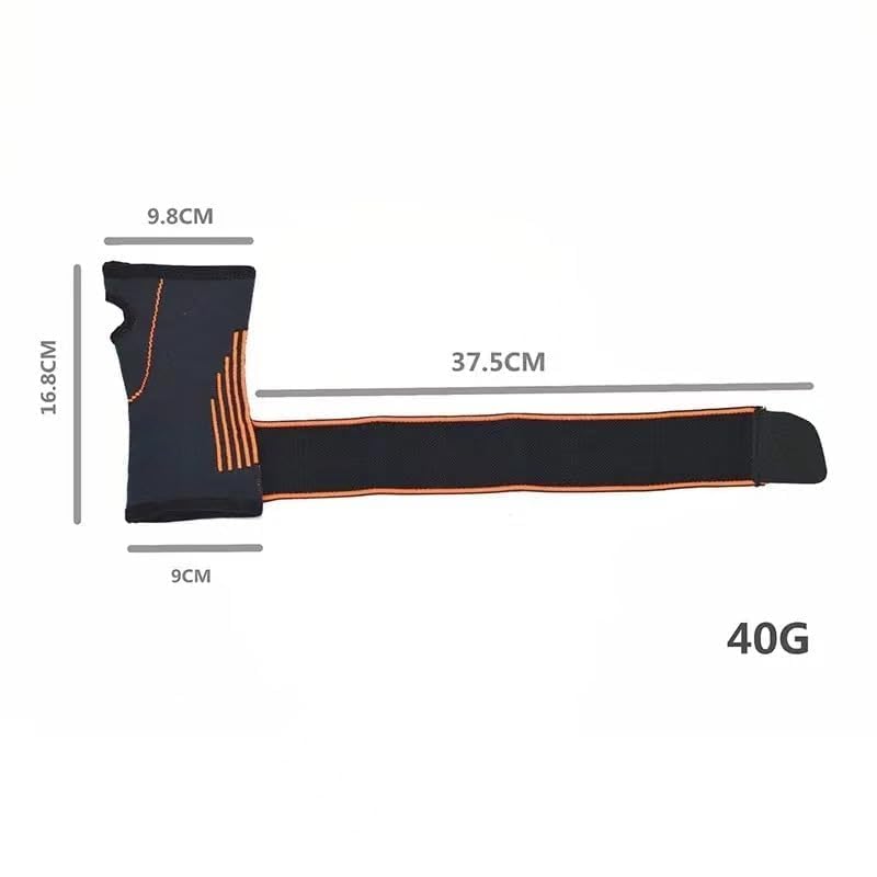 Wrist Support Brace, Adjustable Palm Support Wrap, Breathable Elastic Compression Band for Sports, Gym, Typing and Training, Daily Wrist Protection (Palm NO.7832) - image 4