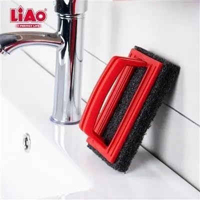 Dustpan and Brush Set, Compact Handheld Broom with Plastic Bristles for Kitchen, Floors, Walls, Bathroom and Quick Home Cleaning, Easy-Storage Design - image 3