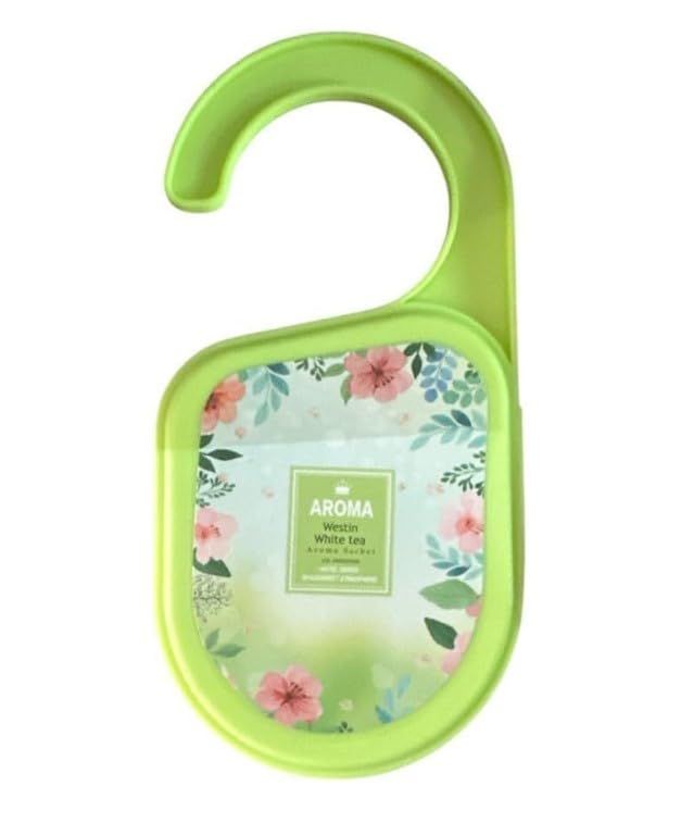 Air Freshener with Hanger, Mini Closet Fresheners, Air Freshener Long Lasting Freshener for Drawers, Closets, Bathrooms, Cars and Rooms, Easy Hanging (Westin White tea) - image 1