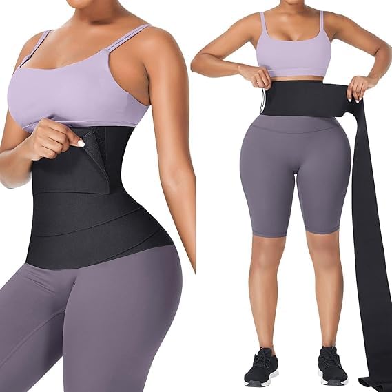 Waist Trainer for Women, Waist Trimmer Belt, Waist Cincher Corset, Adjustable Waist Shaper, Tummy Support Shapewear with Adjustable Strap (3 Metre) - image 7