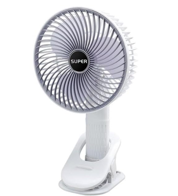 Desk Fan Usb Mini Fan 4 In 1 Clip On And Handheld Portable Fan 1 Speed 360° Rotating Quiet Desktop Cooling Usb Powered Energy Saving For Home Office Travel - image 1