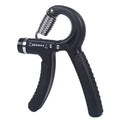 Hand Grip Strengthener, Adjustable Resistance Grip Trainer for Forearm, Wrist and Finger Exercise, Portable Hand Exerciser for Men and Women, Black - image 1