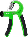 Hand Grip Strengthener, Adjustable Resistance Hand Exerciser for Forearm, Wrist and Finger Training, Portable Grip Trainer for Home, Office and Gym, Green - image 1