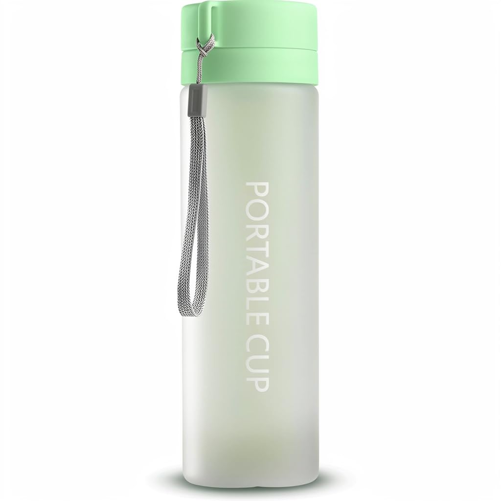 Water Bottle 800 ml, BPA-Free Sports Bottle with Tea Infuser, Leakproof Portable Easy-Clean Design for Gym, Cycling, Hiking, Travel, School and Daily Use - image 1