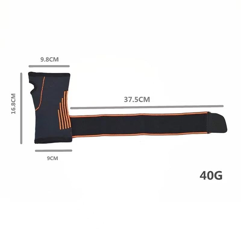 Wrist Support Brace, Adjustable Compression Wrist Wrap for Gym, Fitness and Strength Training, Breathable Elastic Palm Support, Stable Fit - image 4