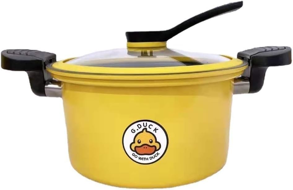 Fryer Pan With Lid 3.5L Non Stick Cooking Pot With Handle 22cm Kitchen Pan For Indoor Outdoor Use Heat Resistant Easy To Clean Healthy Low Fat Cooking Gadgets - image 8