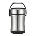 Lunch Box 1.6 L, Stainless Steel Vacuum Insulated Food Jar with Airtight Lid, Double-Wall Thermal Container for Hot and Cold Meals, Soup, Work and Travel, HH-50 (Black) - image 1