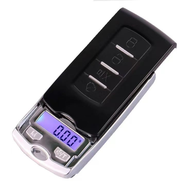 Digital Pocket Scale 200g x 0.01g, Mini Precision Jewelry Gram Scale with LED Display and Protective Cover for Gold, Silver, Diamonds, Coins and Small Items, Black and Silver - image 8