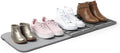 Shoe Mat for Entryway, Washable Boot Tray Organizer Holds up to 4 Pairs, Portable Dirt and Water Catcher for Home, Hallway, Mudroom and Travel, Grey - image 1