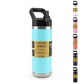 Water Bottle 540ml, Vacuum Insulated Stainless Steel Double-Wall Flask with Straw Lid, Carry Handle and Leakproof BPA-Free Design for Hot and Cold Drinks, F-1550 (Light Green) - image 1