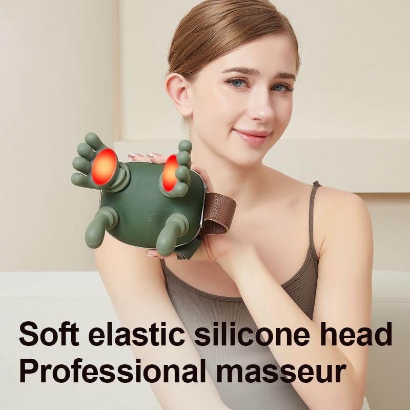Neck & Shoulder Massager - Kneading Massage with 3 Speed Adjustment, Simulated Human Hand Design for Pain Relief and Muscle Relax, 760g Portable & Lightweight massage, MP-993 - image 5