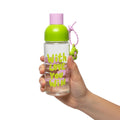 Glass Water Bottle 450ml with Tea Infuser, Leakproof BPA-Free Herbal Drink Cup with Strainer, Portable Reusable Bottle for Office, Travel and Daily Use, GG-2538, Green - image 1