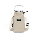 Insulated Lunch Bag 1L Thermal Tote, Waterproof Leakproof Small Cooler for Work School Travel Picnic Hot Cold Meals BB-533 (Beige) - image 1
