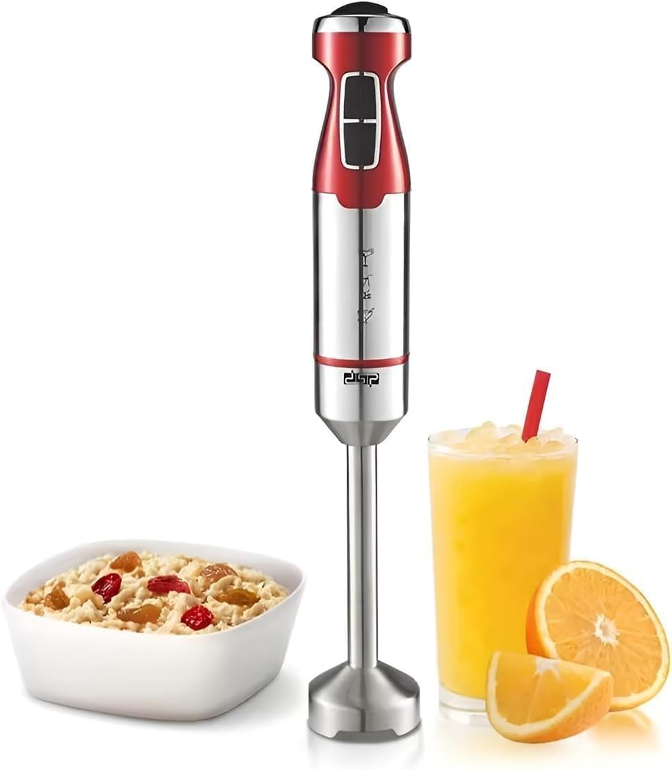 Hand Blender 600W with Variable Speed Control and Turbo, Full Copper Motor, 4 Stainless Steel Blades and Detachable Shaft for Soups, Smoothies and Sauces, KM1117 - image 1