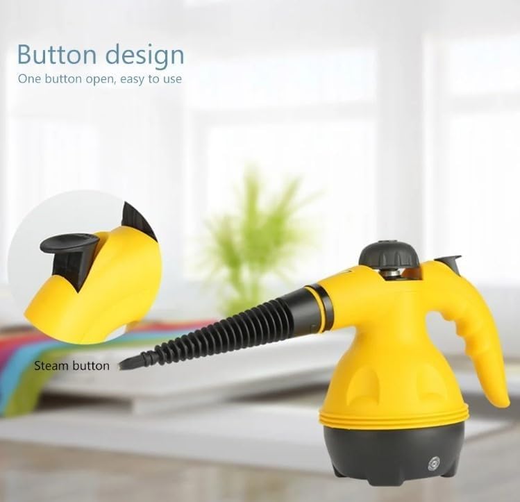 Steam Cleaner 1000W Handheld High Pressure - Multi Purpose with Accessories, Safety Lock for Home, Kitchen, Bathroom and Sofa - image 5