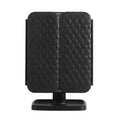 Makeup Mirror with Lights, 3-Sided LED Vanity Mirror with 3 Light Modes, Adjustable Angle and Tabletop Stand for Daily Beauty and Grooming, X-613 (Black) - image 1