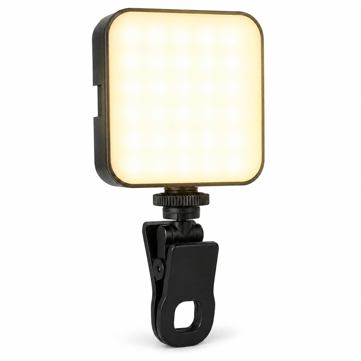 RGB Selfie Light with Clip, Portable LED Fill Light for Phone, Laptop and Tablet, 3 Modes, 13 Effects for Video Calls, Selfies, Vlogging and Live Streaming, AY-83 - image 1