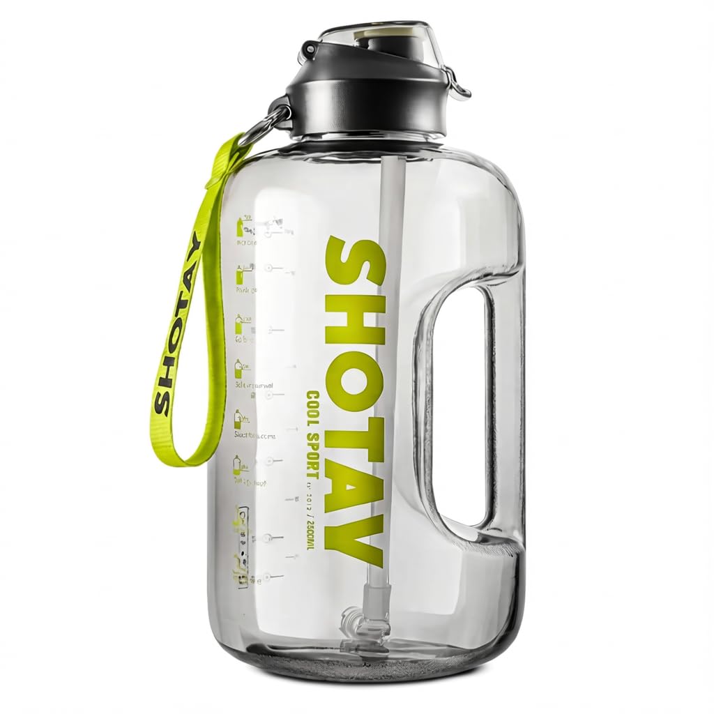 Water Bottle 1500 Ml With Straw, Sports Water Bottle, BPA-Free, Leak-Proof, Time Marker, Reusable Drinking Bottle for Fitness, School, Travel and Outdoor Use - image 1