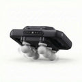Massage Gun Body Massager with 6 Interchangeable Heads, Low-Noise Handheld Vibration Device for Back, Neck, Shoulders, Arms and Legs, Black, JBY-328 (Black) - image 1