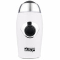 Electric Coffee Grinder 200W, Stainless Steel Bowl and Blades with Pure Copper Motor and Safety Lid Lock for Coffee Beans, Spices, Nuts and Seeds, KA3002 (White) - image 1