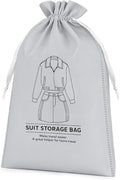 Storage Bag for Clothes 35 x 47 cm, Suit Travel Organizer, Dust-Resistant Packing Bag for Folded Garments, Blankets and Towels, Home Wardrobe and Luggage Use (Beige) - image 1