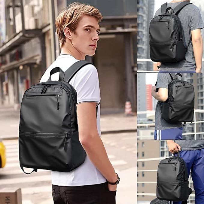 Laptop Backpack with USB Charging Port, Large Capacity Multi-Pocket Lightweight Polyester Bag with Breathable Design for Men, Women and Students, School, Work and Travel - image 5