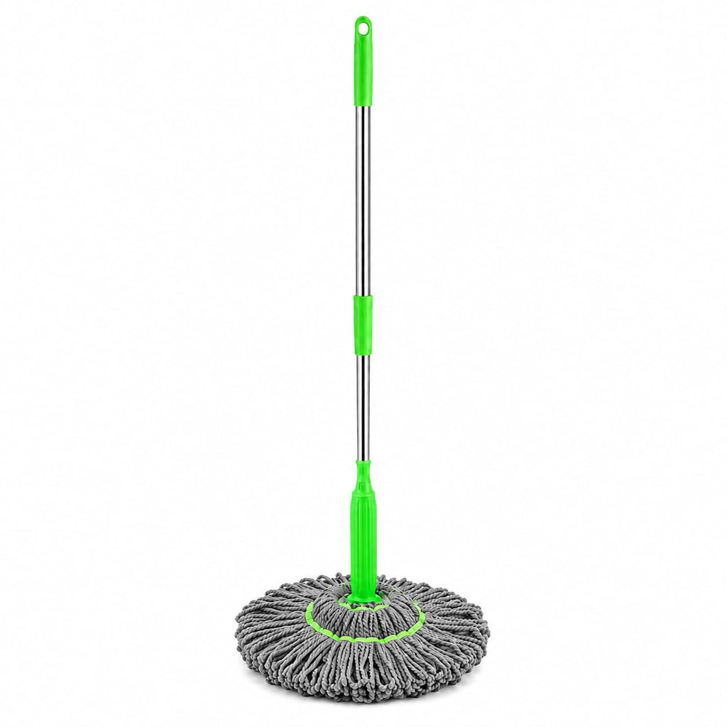 Microfiber Floor Mop, 360° Rotating Flat Mop with Stainless Steel Handle for Wet and Dry Cleaning, Tile, Marble, Laminate, Home and Office - image 1