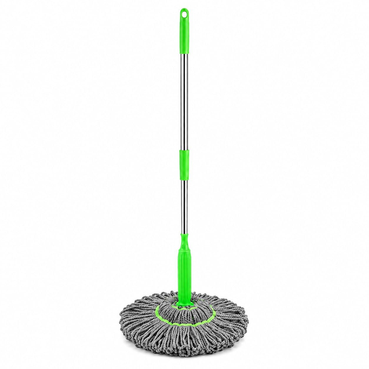Microfiber Floor Mop, 360° Rotating Flat Mop with Stainless Steel Handle for Wet and Dry Cleaning, Tile, Marble, Laminate, Home and Office - image 1