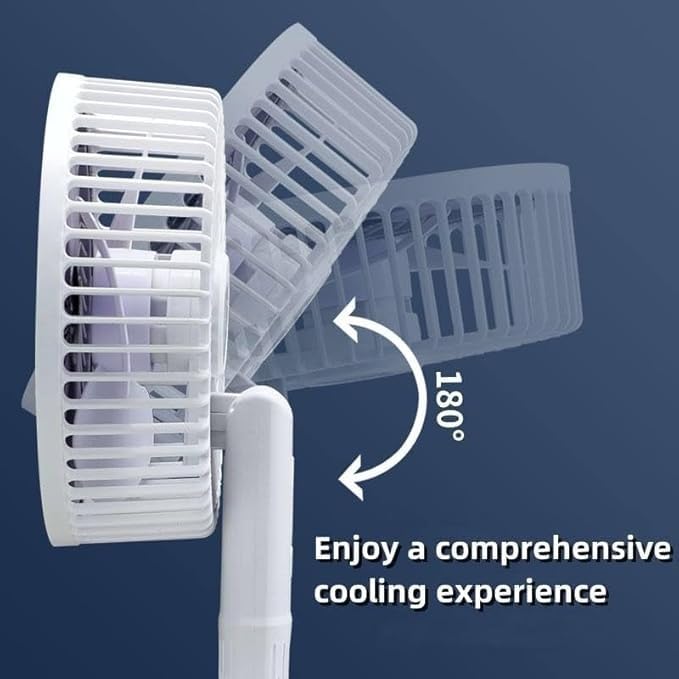 Desk Fan Usb Mini Fan 4 In 1 Clip On And Handheld Portable Fan 1 Speed 360° Rotating Quiet Desktop Cooling Usb Powered Energy Saving For Home Office Travel - image 5