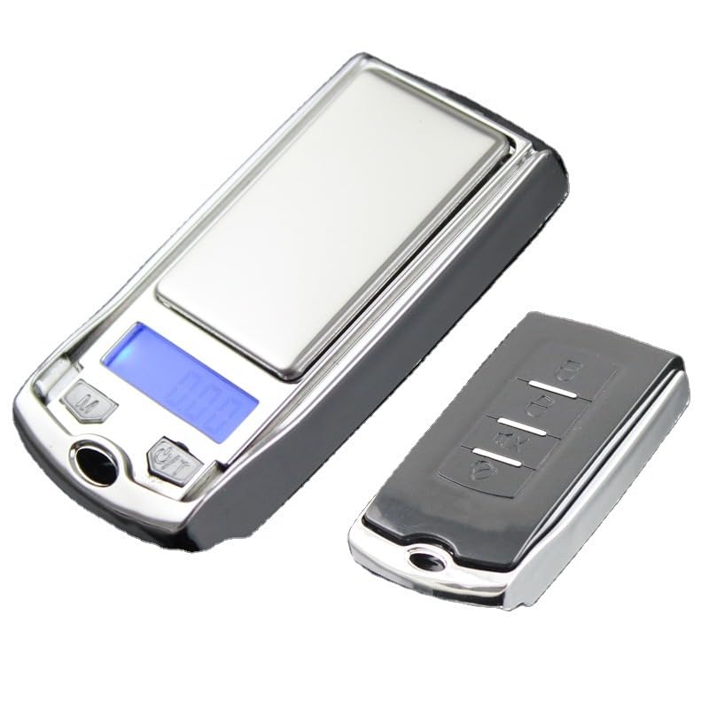 Digital Scale 200g x 0.01g, Pocket Jewelry Scale with LED Display, Stainless Steel Platform, Tare, Auto-Off and Protective Cover for Gold, Silver, Coins, Gems and Small Items - image 1
