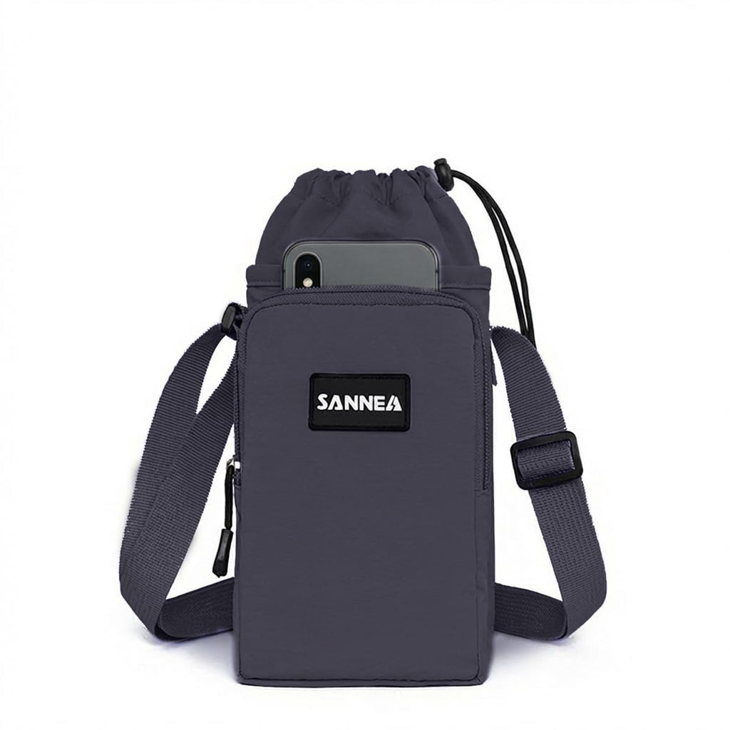 Insulated Lunch Bag 1L Thermal Cooler Tote, Waterproof Leakproof Small Lunch Box Bag for Work School Travel Picnic, BB-533 (Grey) - image 1