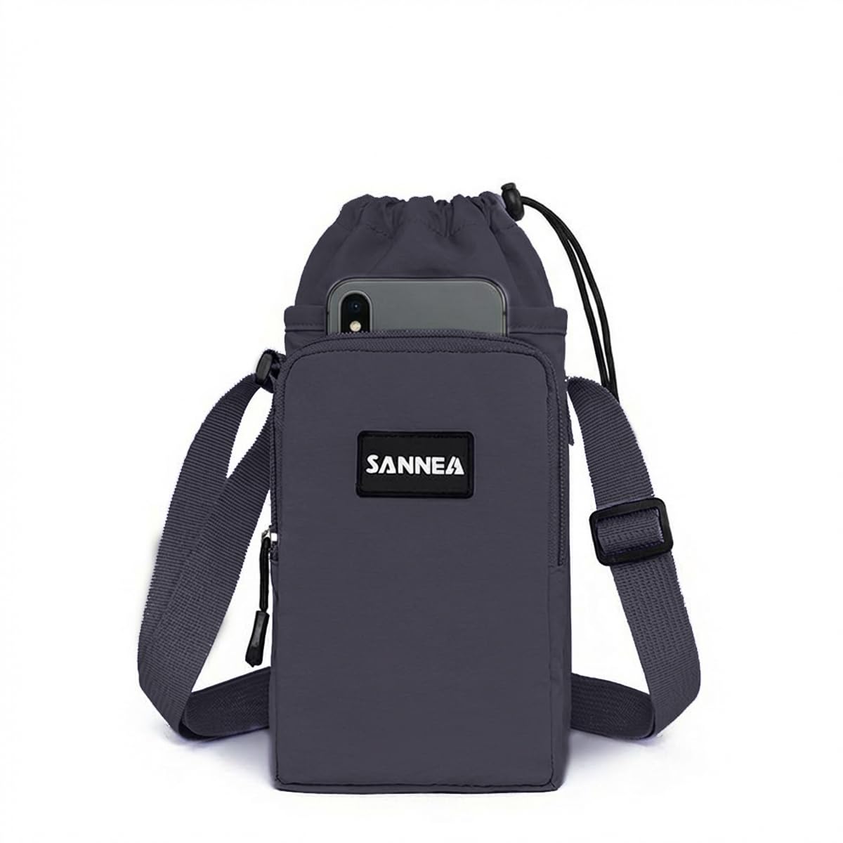 Insulated Lunch Bag 1L Thermal Cooler Tote, Waterproof Leakproof Small Lunch Box Bag for Work School Travel Picnic, BB-533 (Grey) - image 1