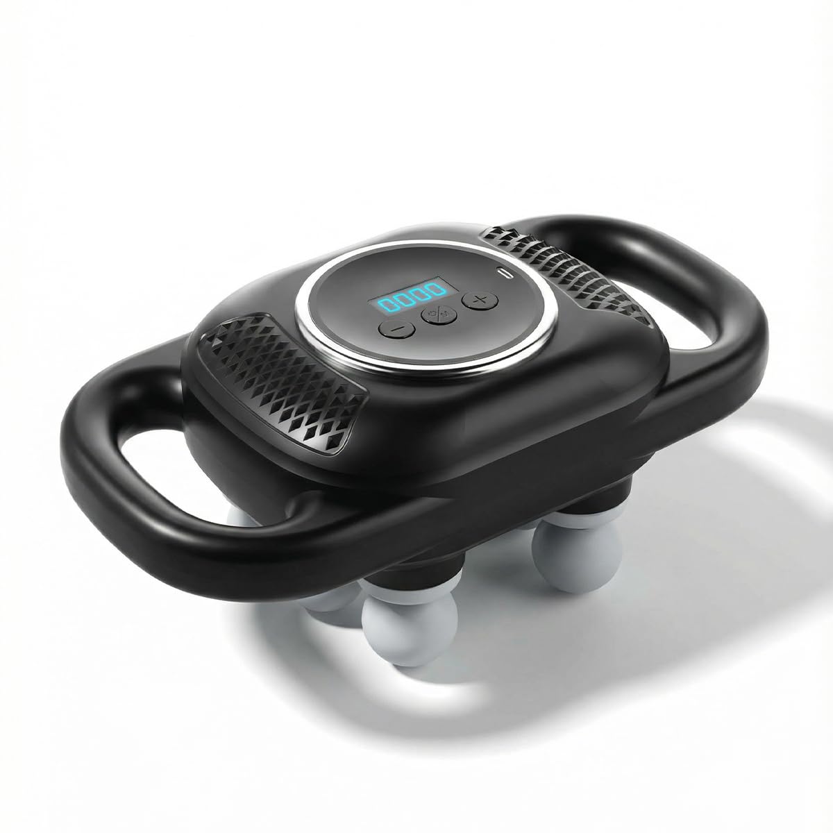Massage Gun, Handheld Deep Tissue Body Massager with 6 Interchangeable Heads, Low-Noise Portable Percussion Device for Shoulders, Arms, Legs and Calves, TY-M8A/B - image 1
