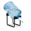Water Bottle Stand with Faucet - 19 L Water Jug Holder, Manual Operated Drinking Water Dispenser Rack, Portable for Kitchen Counter, Home, School & Camping - image 1