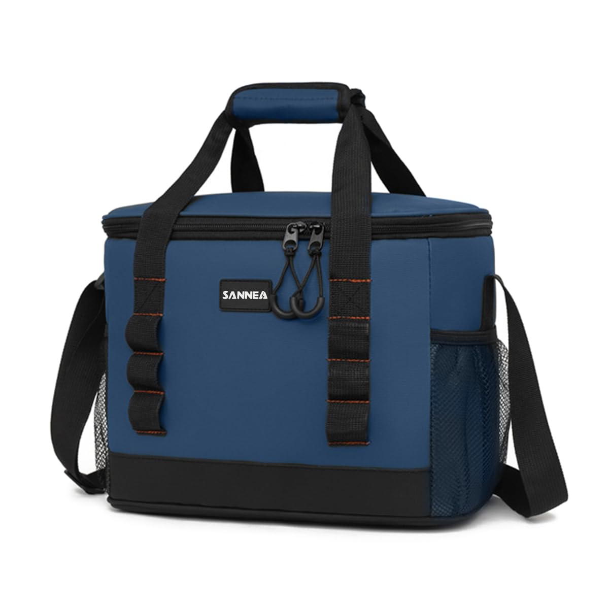 Insulated Lunch Bag 19L Thermal Cooler Tote, Waterproof Leakproof Large Lunch Box Bag for Hot Cold Food Storage, Work School Picnic Travel, BB-566 (Blue) - image 1