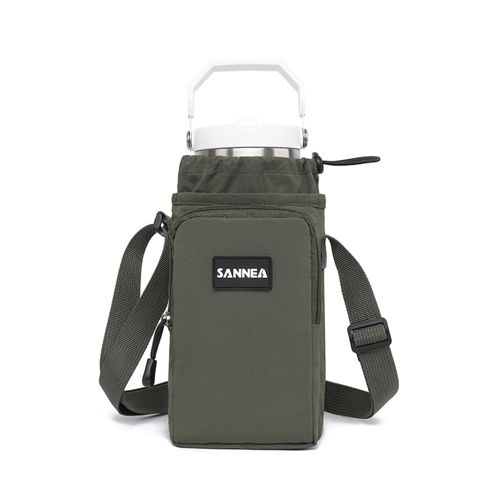 Insulated Lunch Bag 1L, Thermal Food and Bottle Carrier with Leak-Resistant Lining, Reusable Cooler Tote for Work, School, Picnic and Travel, BB-533 (Green) - image 1