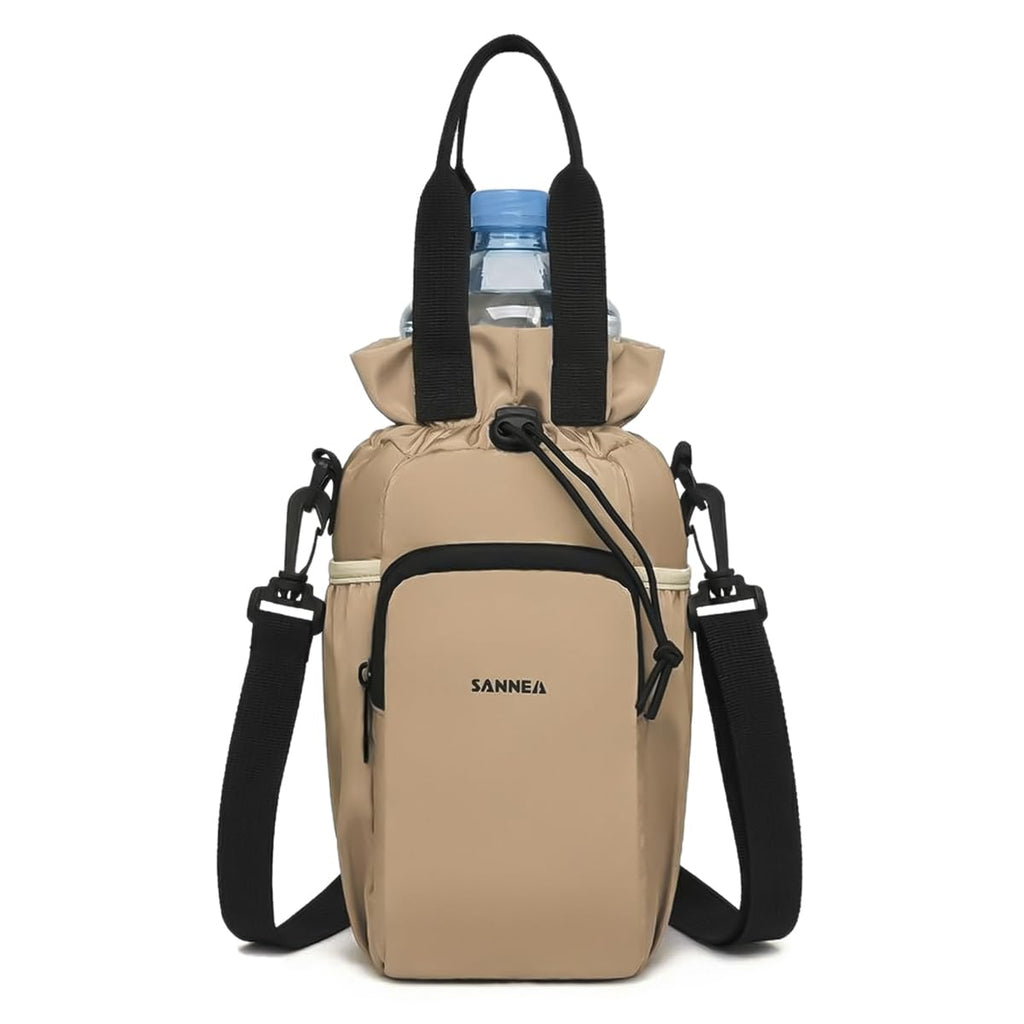 Insulated Lunch Bag 1.5L Thermal Cooler Tote, Waterproof Leakproof Small Food Storage Bag for Work School Travel Picnic, BB-532 (Beige) - image 1
