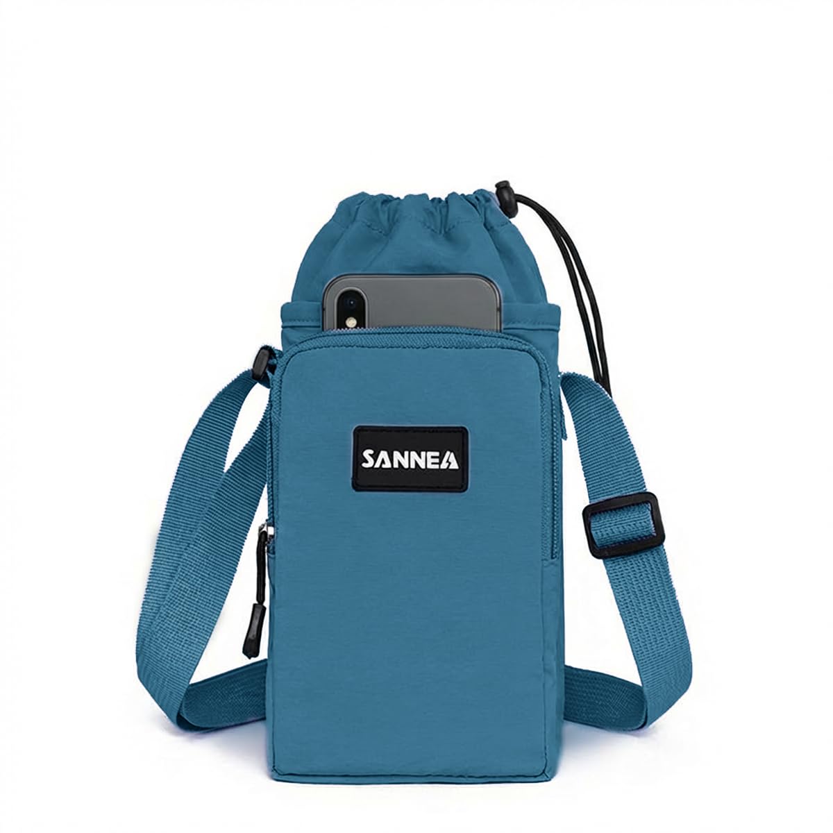 Insulated Lunch Bag 1L Thermal Food Cooler Tote, Waterproof Leakproof Small Lunch Box Bag for Work School Office Travel Picnic, BB-533 (Blue) - image 1