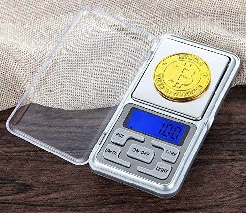 Digital Pocket Scale 200g x 0.01g, Mini Precision Jewelry Scale with LED Display and Stainless Steel Platform for Gold, Silver, Coins and Small Items, Silver - image 6