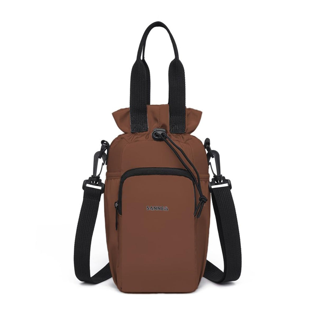Insulated Lunch Bag 1.5L, Compact Thermal Cooler Tote with Leak-Resistant Lining for Lunch Containers, Snacks, Work, School, Picnic and Travel, BB-532 (Brown) - image 1